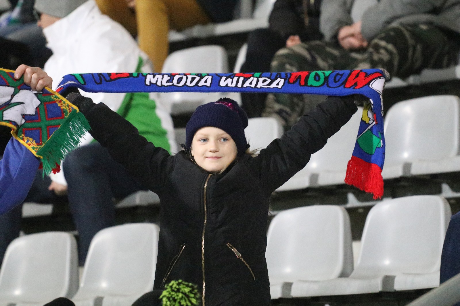 Kibice na meczu Miedź Legnica - Górnik Polkowice. Znajdź siebie!