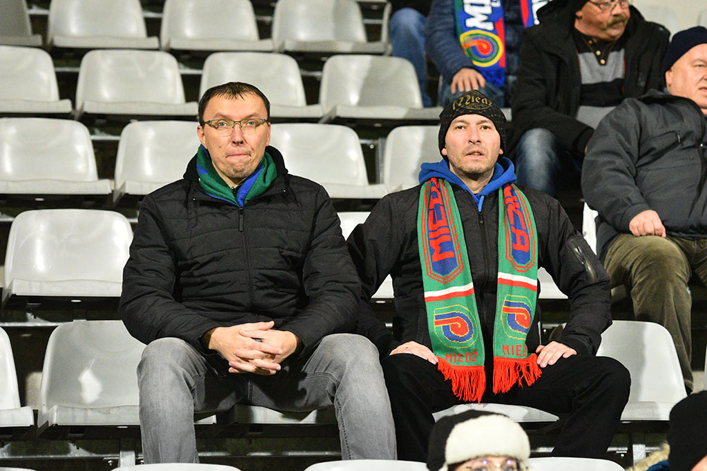 Kibice na meczu Miedź - Odra. Znajdź się na zdjęciach