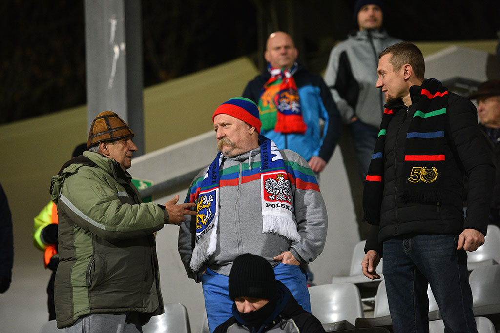 Kibice na meczu Miedź - Odra. Znajdź się na zdjęciach