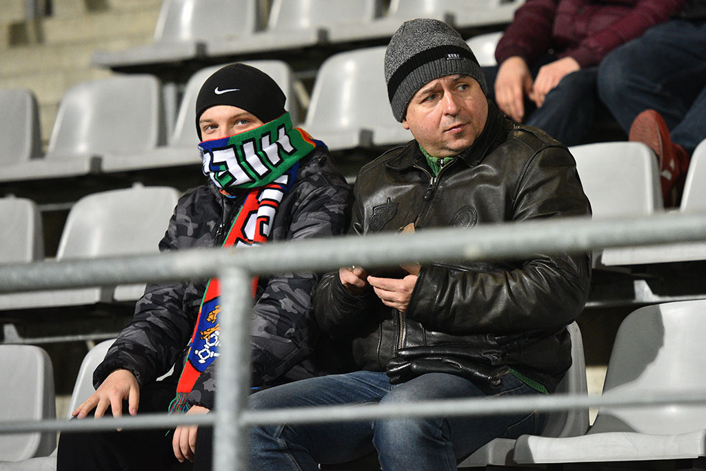 Kibice na meczu Miedź - Odra. Znajdź się na zdjęciach