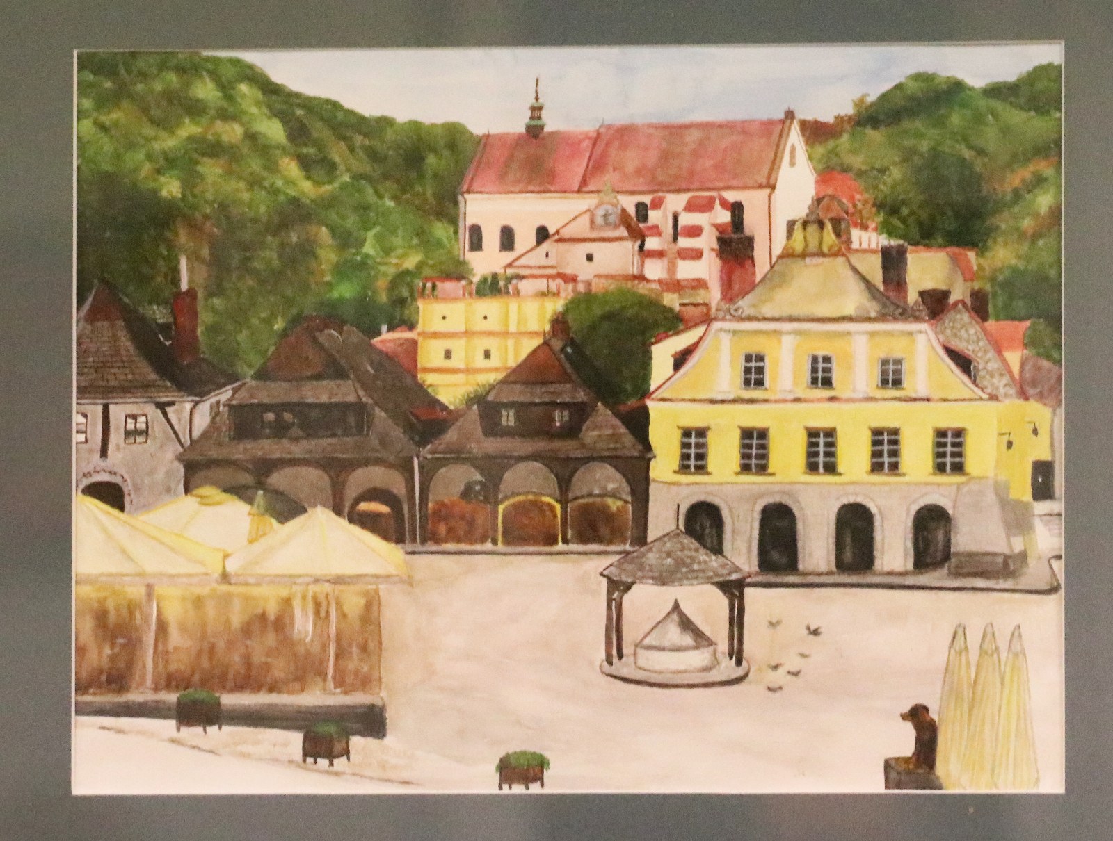 „Przybliżenia” Danuty Zapaśnik w osiedlowym domu kultury