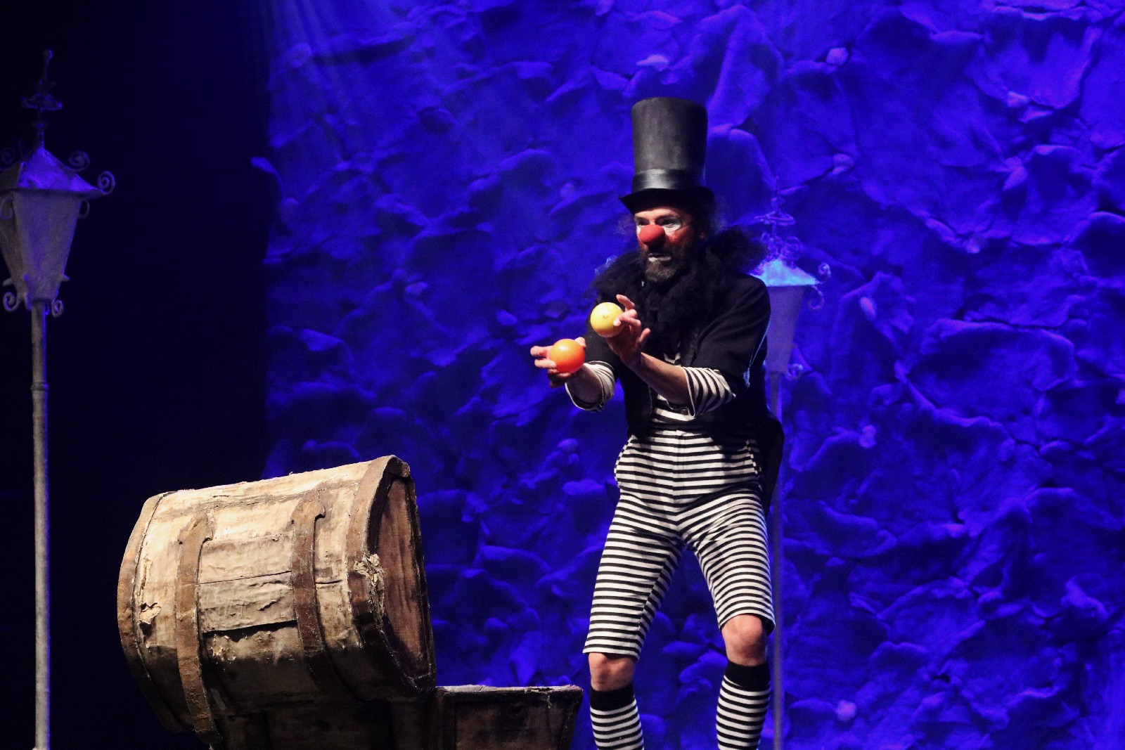Spektakl mikołajkowy „Zimowe Show” w Sali Maneżowej