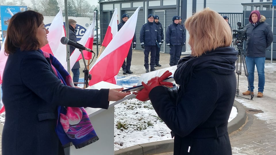 Modułowy posterunek w Prochowicach już służy mieszkańcom	