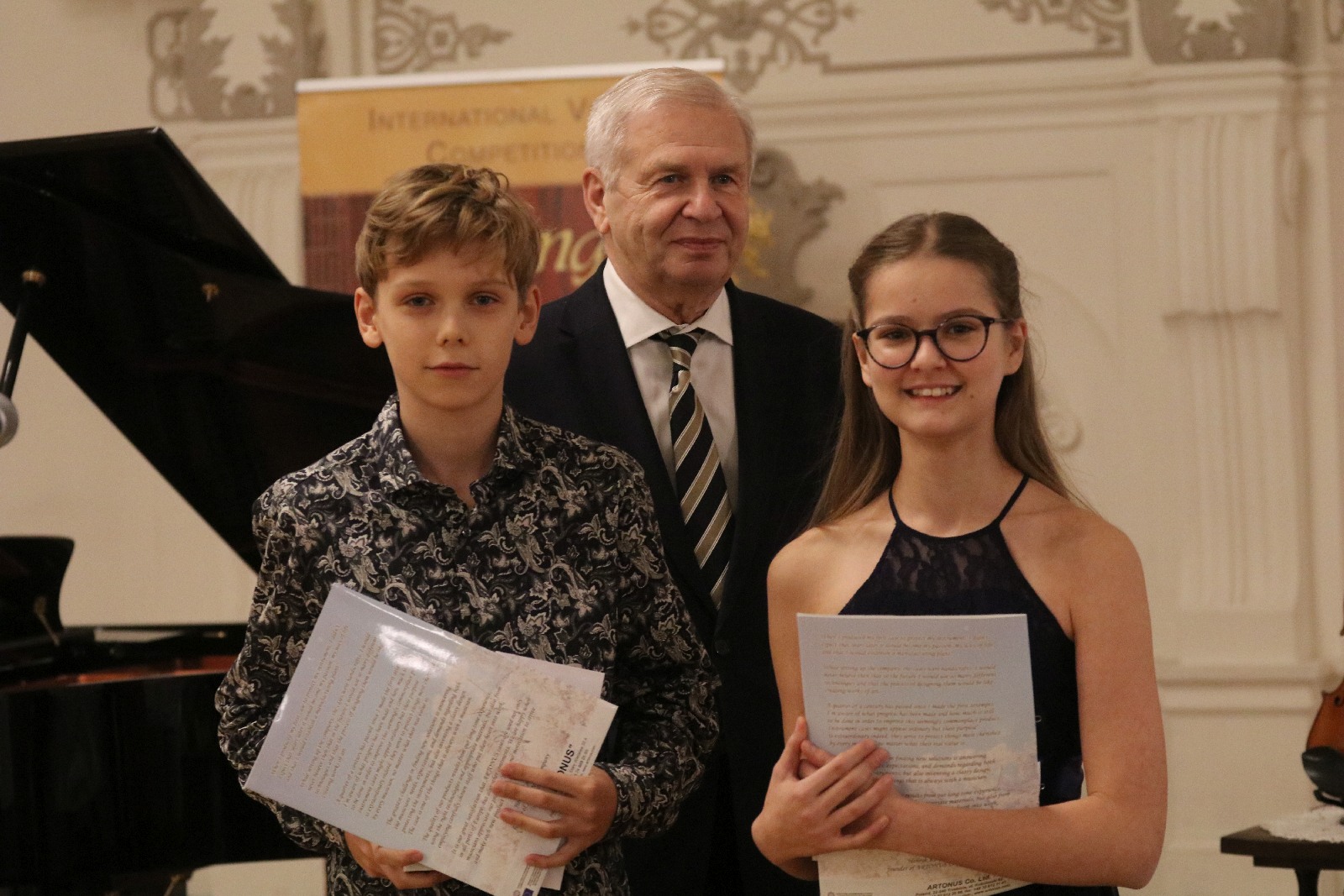 Młody Paganini 2021. Najlepsi skrzypkowie zostali nagrodzeni