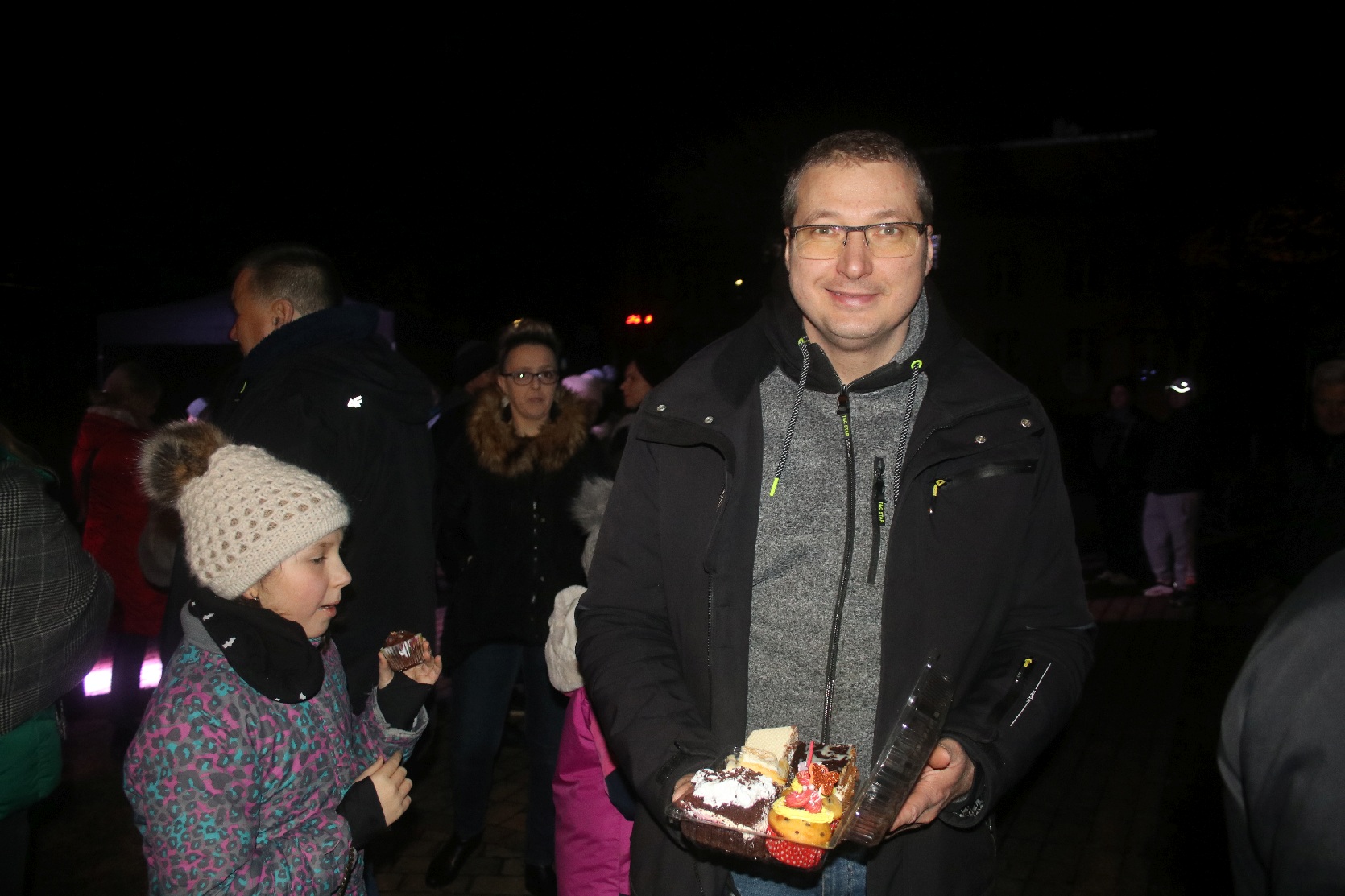 Kunice gorące od gorących serc. Kolędowali dla Hani