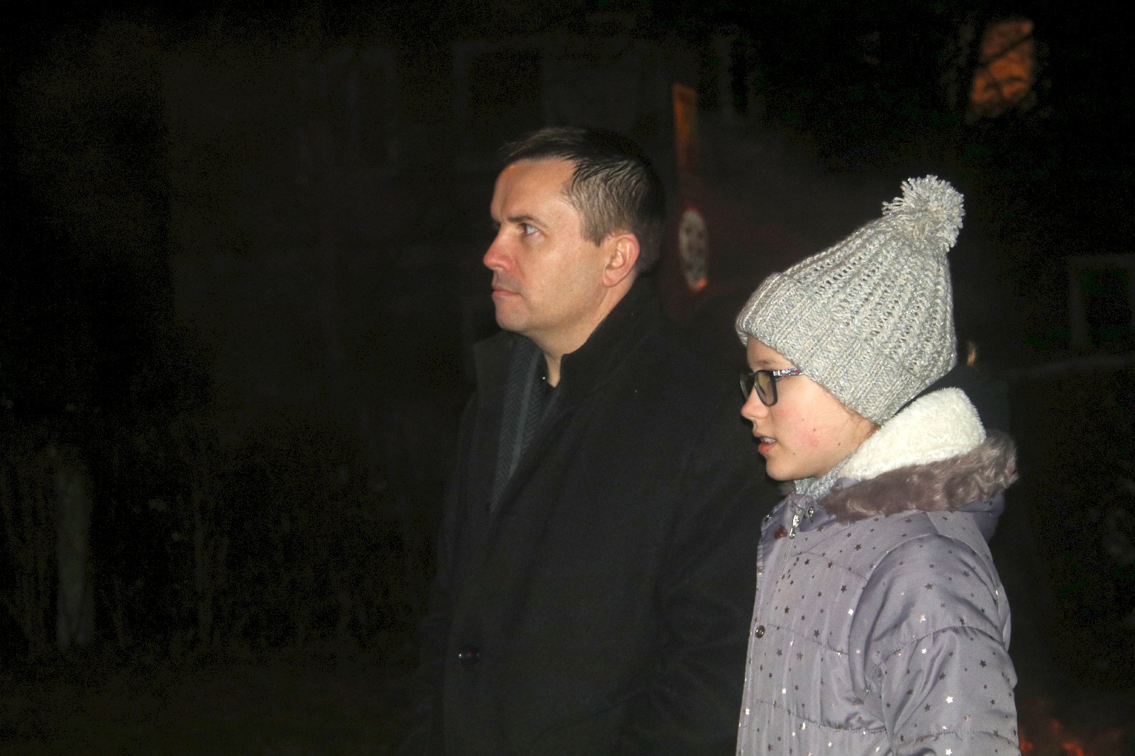 Kunice gorące od gorących serc. Kolędowali dla Hani
