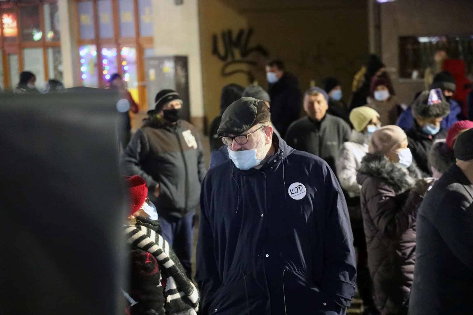Legnicki protest w obronie wolnych mediów