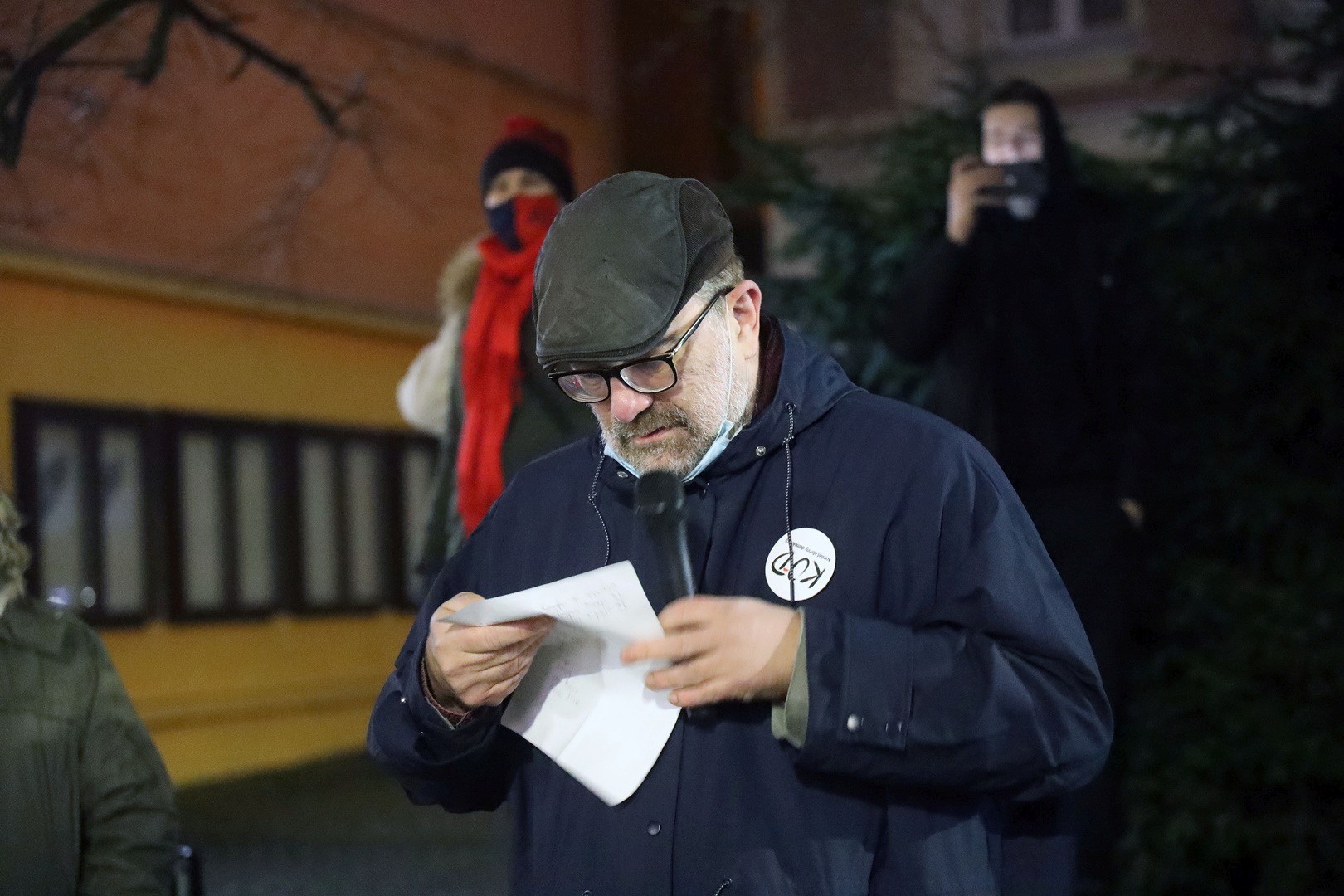 Legnicki protest w obronie wolnych mediów