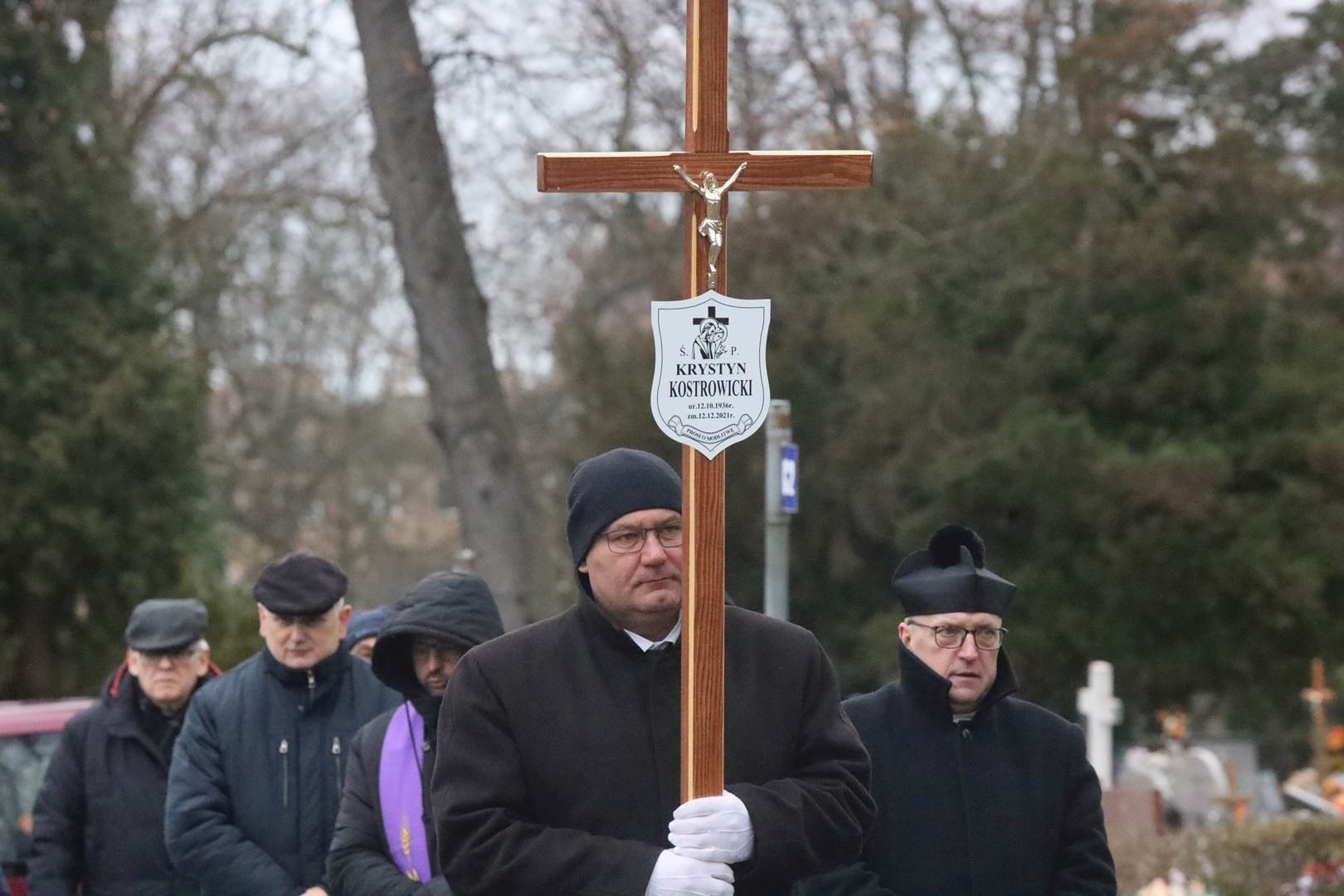 Ostatnie pożegnanie byłego radnego Krystyna Kostrowickiego