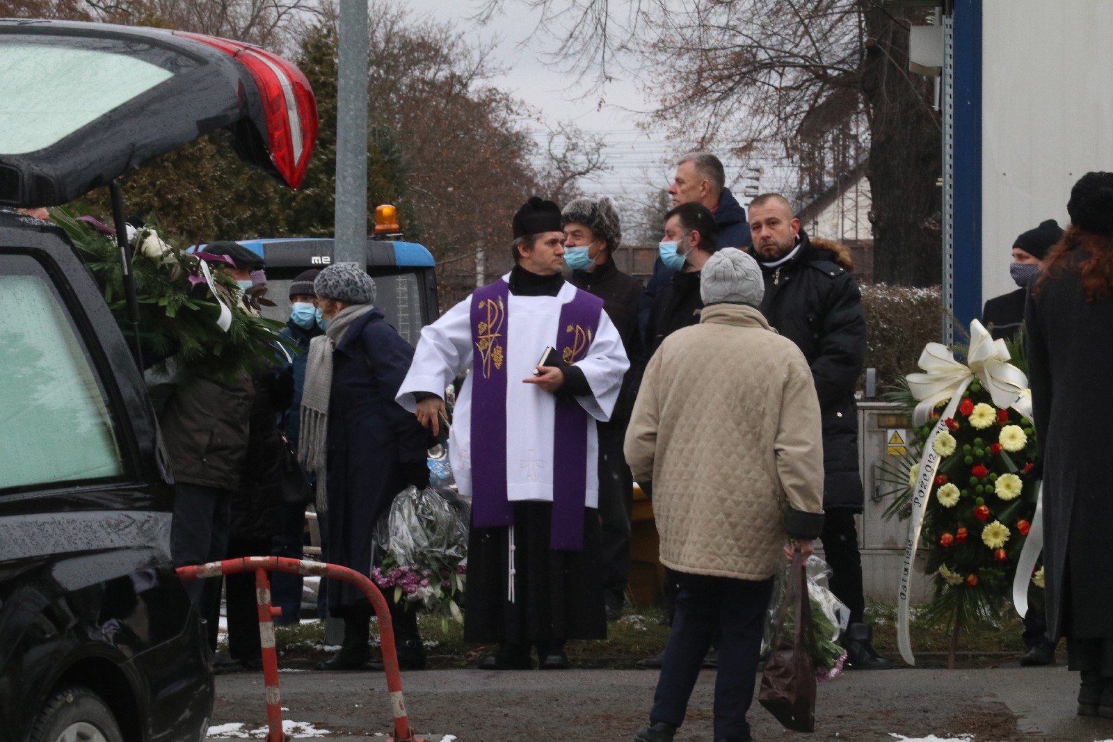 Pogrzeb Krystyny Tchorowskiej nauczycielki z Energetyka