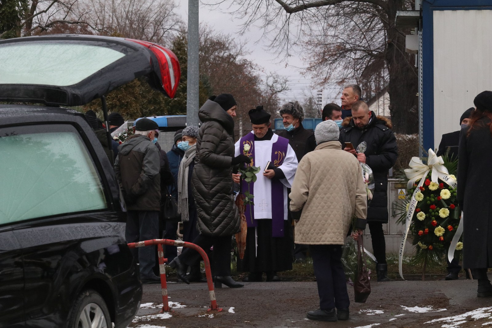 Pogrzeb Krystyny Tchorowskiej nauczycielki z Energetyka