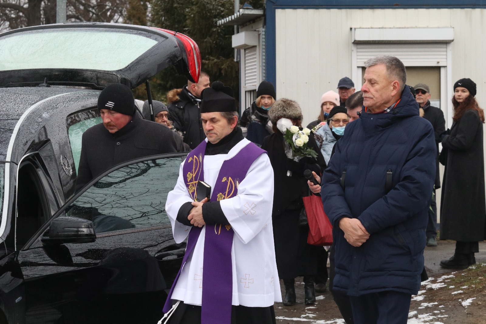 Pogrzeb Krystyny Tchorowskiej nauczycielki z Energetyka