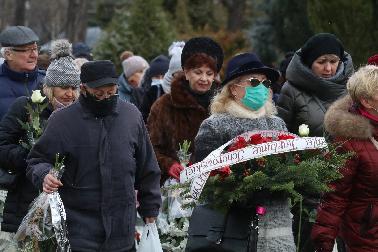 Pogrzeb Krystyny Tchorowskiej nauczycielki z Energetyka