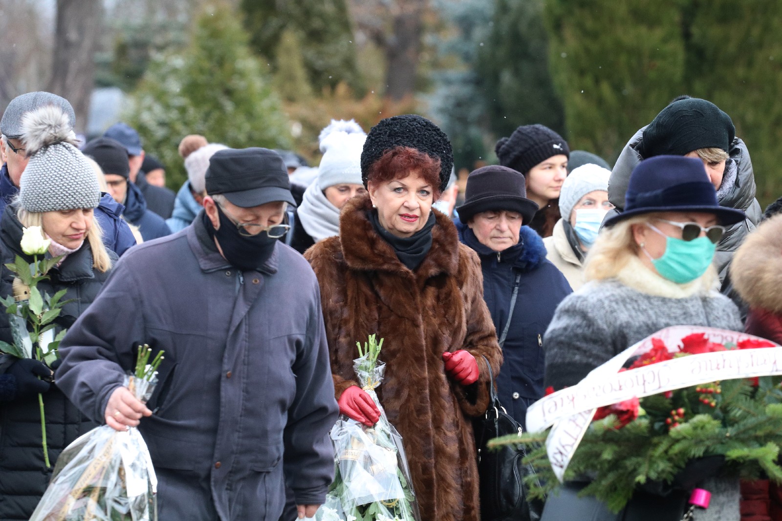 Pogrzeb Krystyny Tchorowskiej nauczycielki z Energetyka