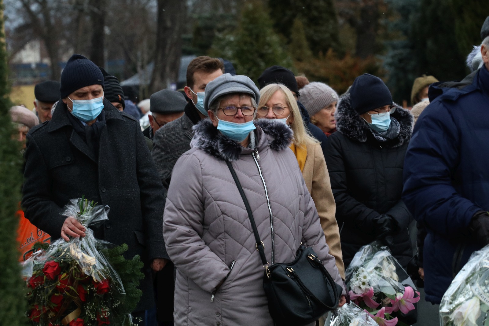 Pogrzeb Krystyny Tchorowskiej nauczycielki z Energetyka