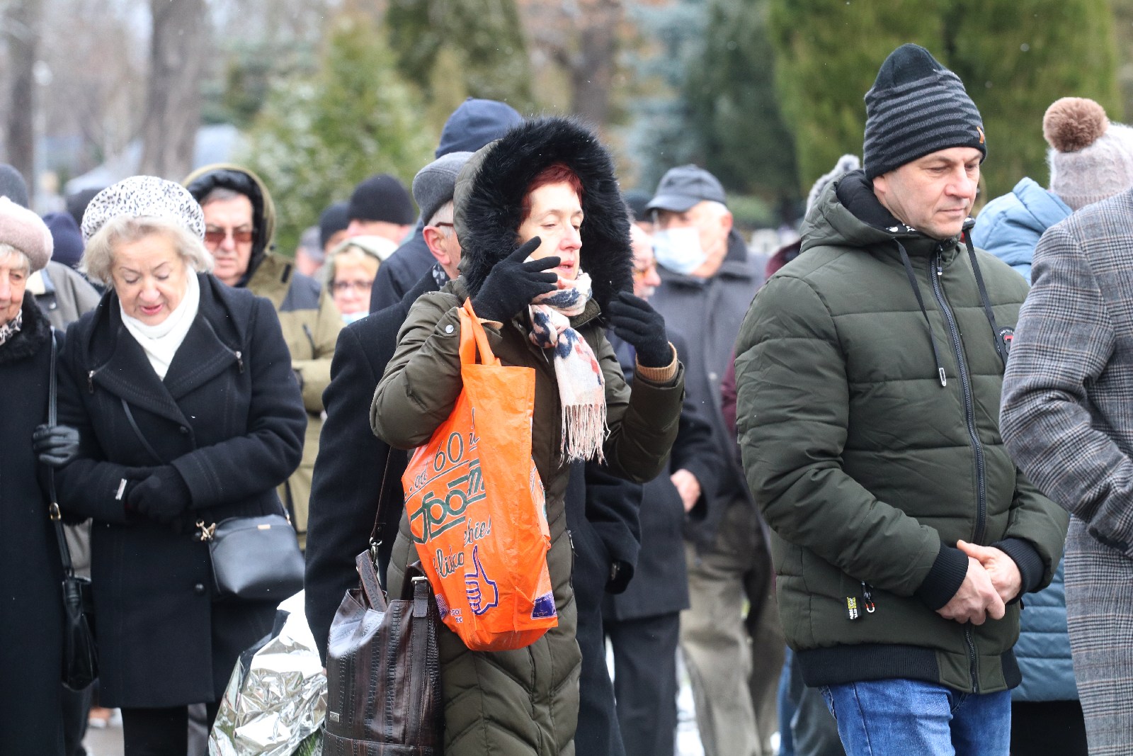 Pogrzeb Krystyny Tchorowskiej nauczycielki z Energetyka