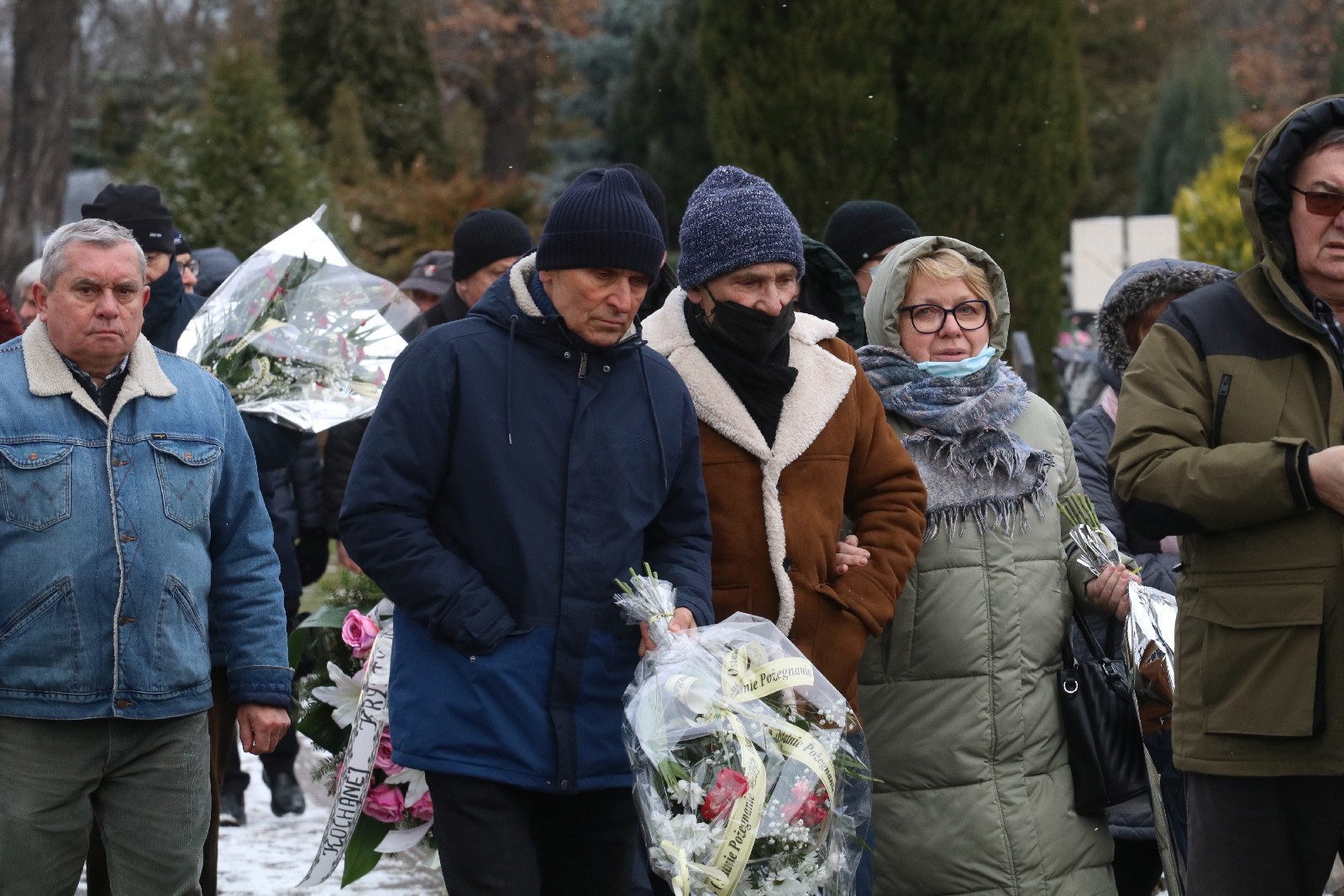 Pogrzeb Krystyny Tchorowskiej nauczycielki z Energetyka