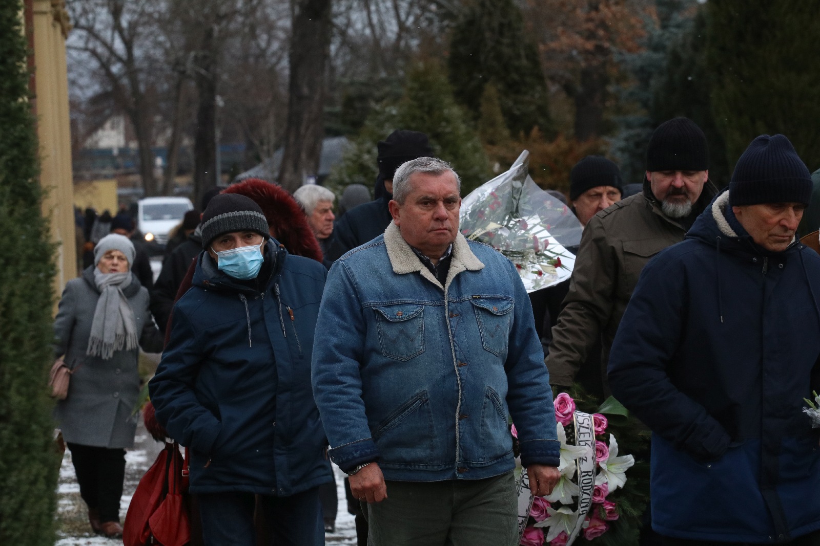 Pogrzeb Krystyny Tchorowskiej nauczycielki z Energetyka