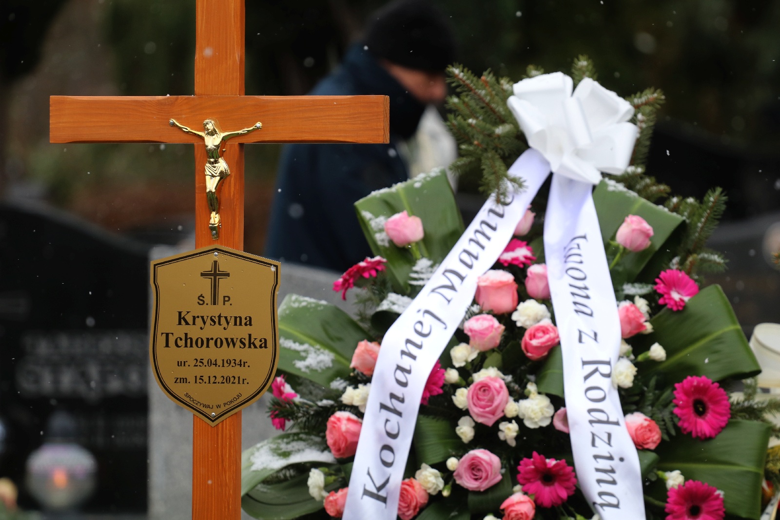 Pogrzeb Krystyny Tchorowskiej nauczycielki z Energetyka