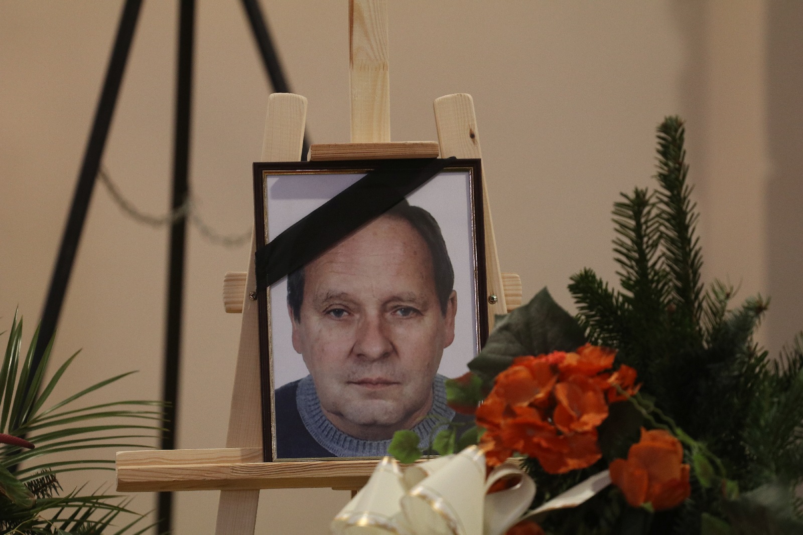 Pogrzeb Zbigniewa Próżnego przewodniczącego Solidarności w ZGM