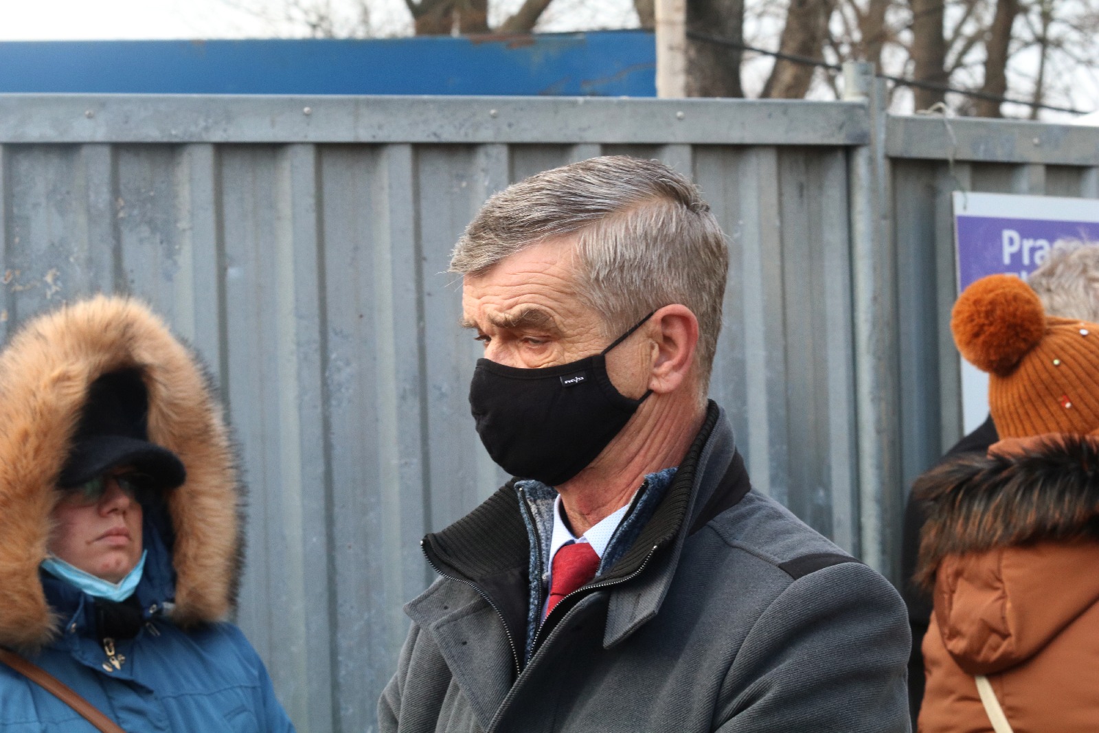 Pogrzeb Zbigniewa Próżnego przewodniczącego Solidarności w ZGM