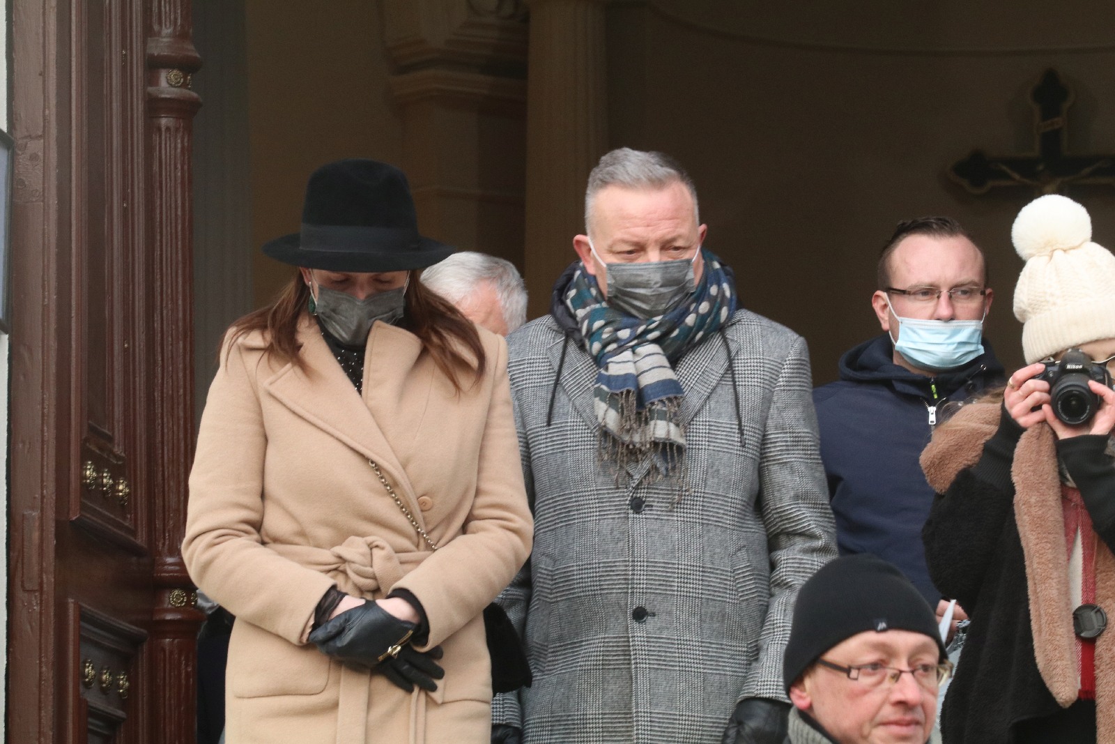 Pogrzeb Zbigniewa Próżnego przewodniczącego Solidarności w ZGM
