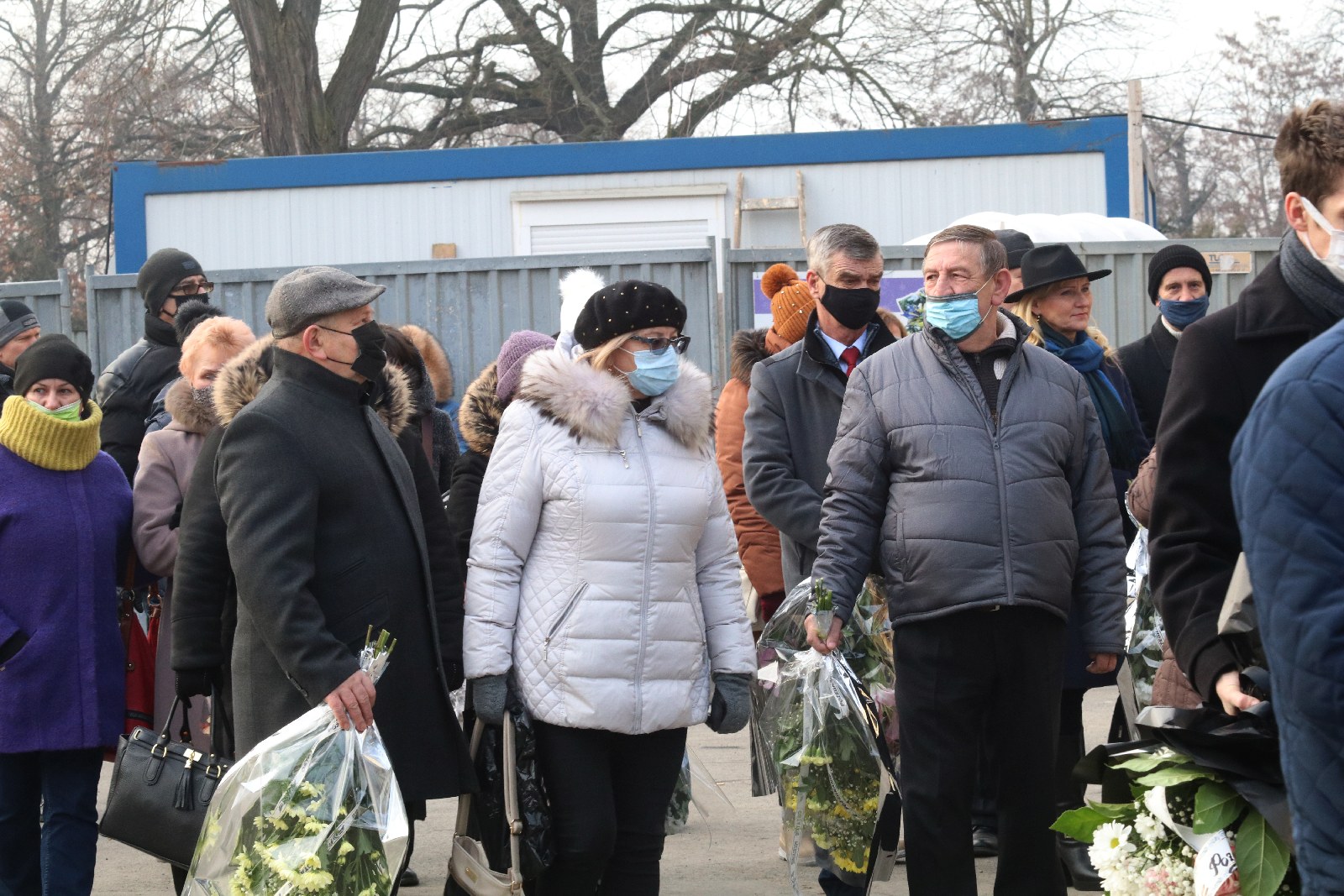 Pogrzeb Zbigniewa Próżnego przewodniczącego Solidarności w ZGM