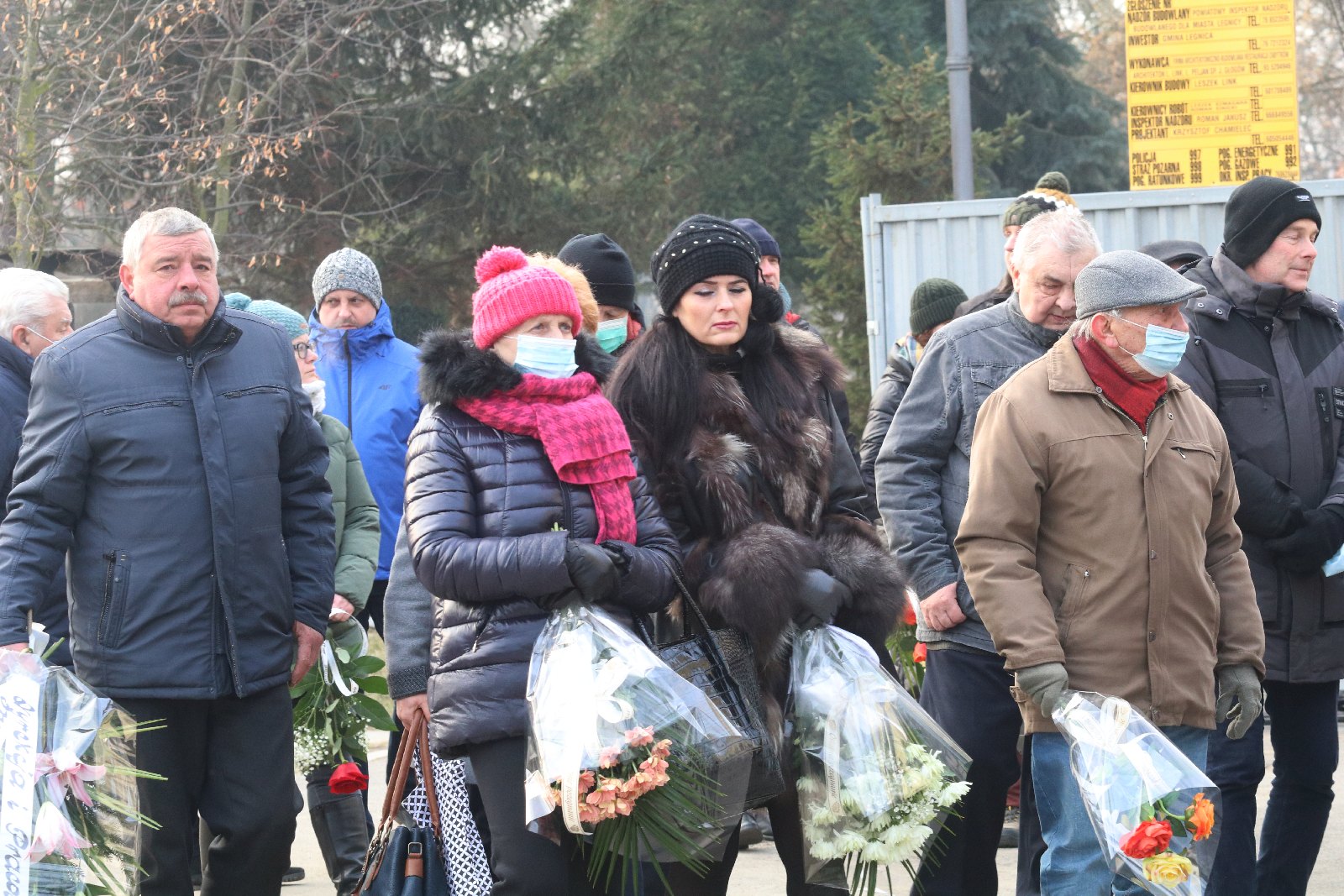 Pogrzeb Zbigniewa Próżnego przewodniczącego Solidarności w ZGM