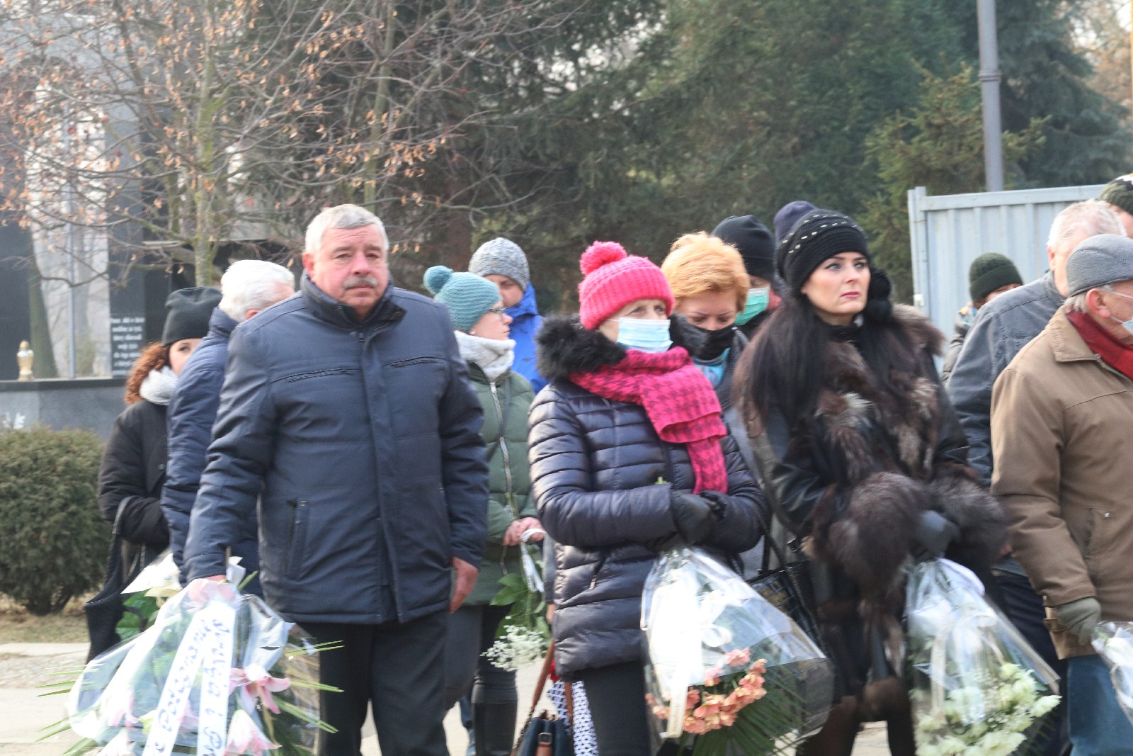 Pogrzeb Zbigniewa Próżnego przewodniczącego Solidarności w ZGM