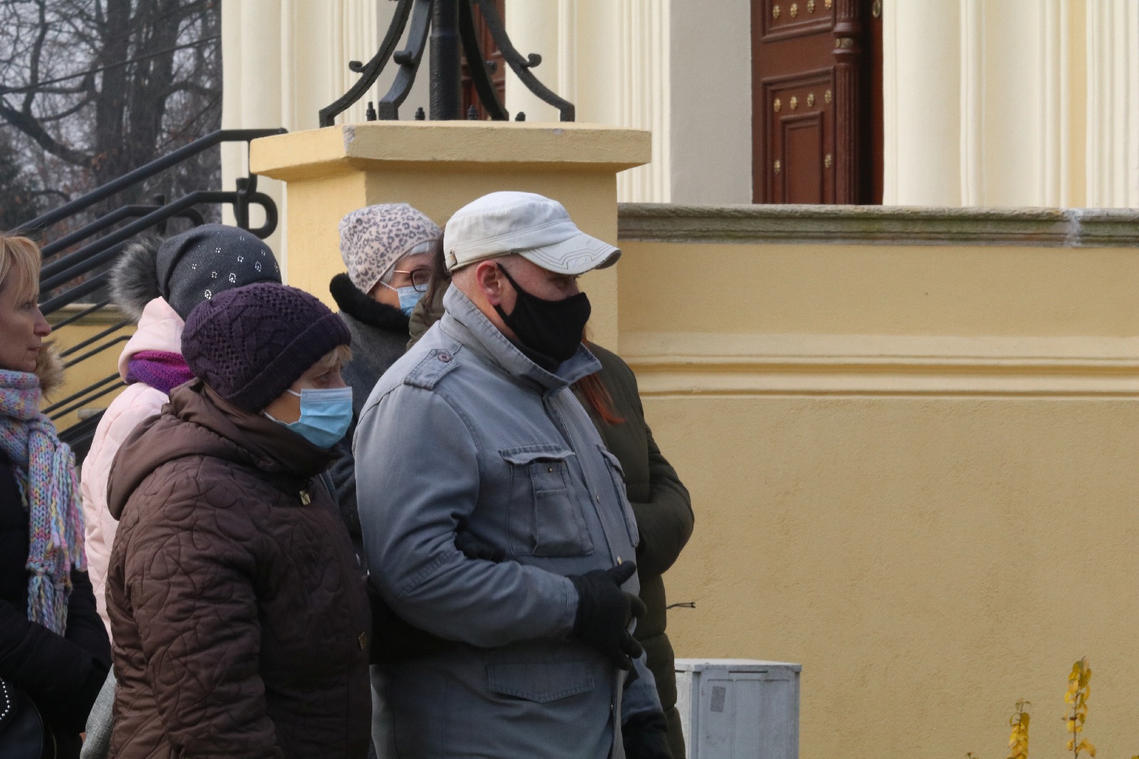 Pogrzeb Zbigniewa Próżnego przewodniczącego Solidarności w ZGM