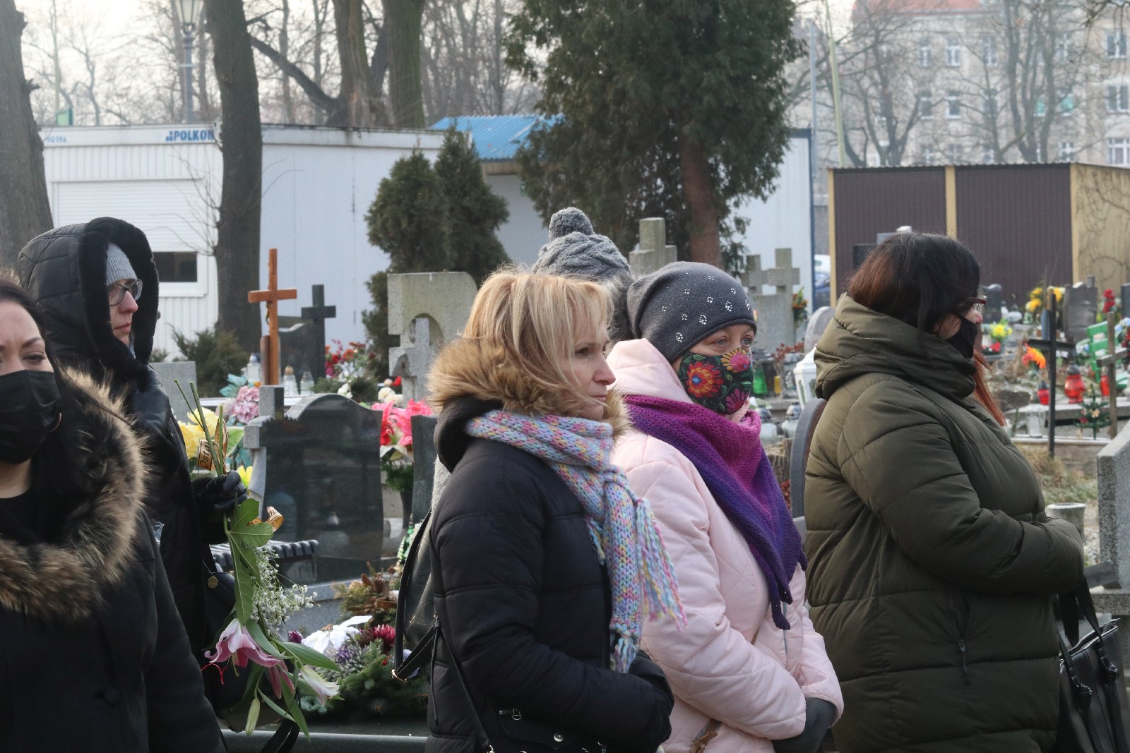 Pogrzeb Zbigniewa Próżnego przewodniczącego Solidarności w ZGM