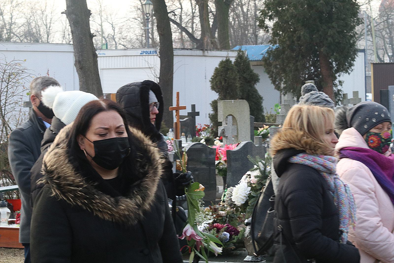 Pogrzeb Zbigniewa Próżnego przewodniczącego Solidarności w ZGM