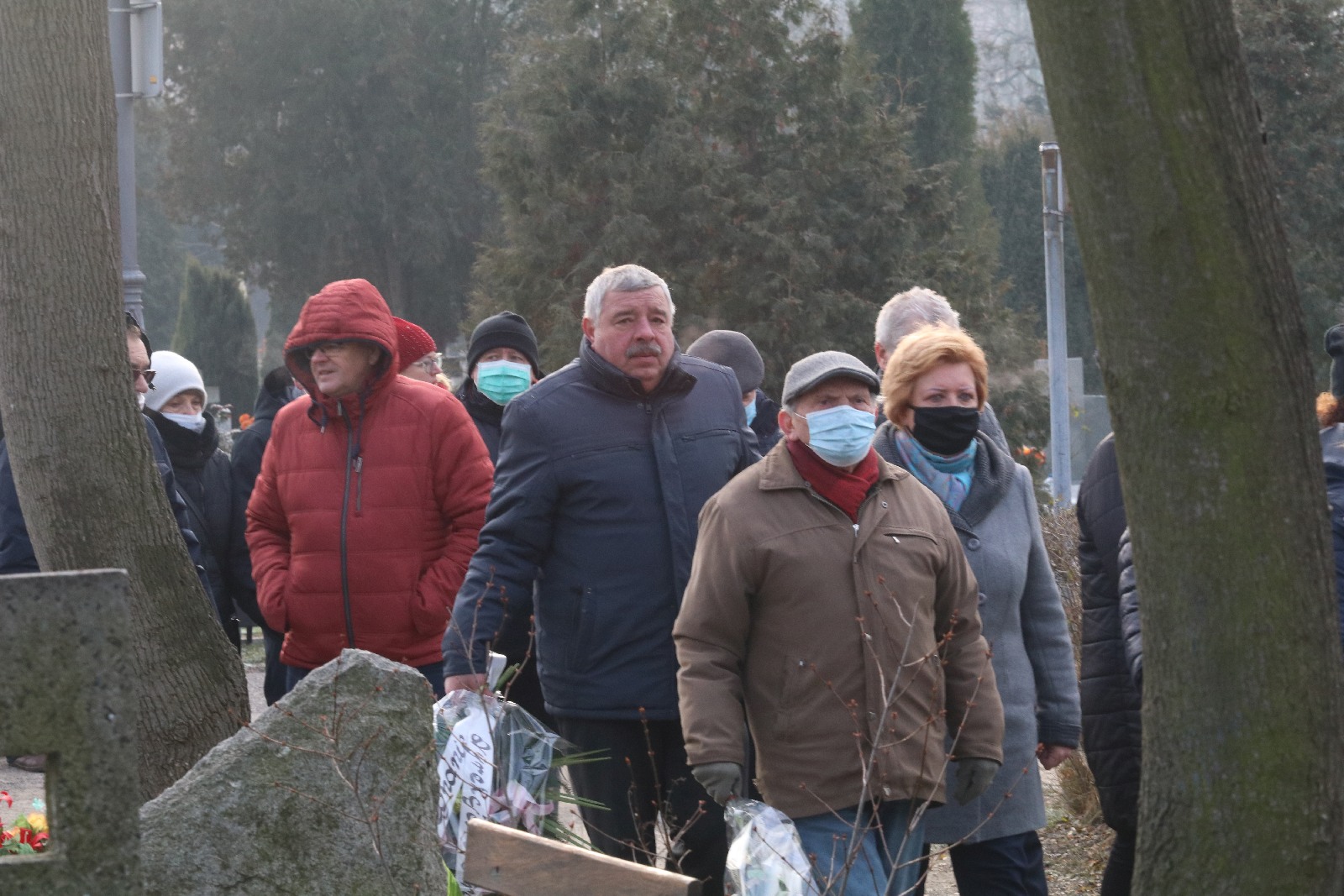 Pogrzeb Zbigniewa Próżnego przewodniczącego Solidarności w ZGM