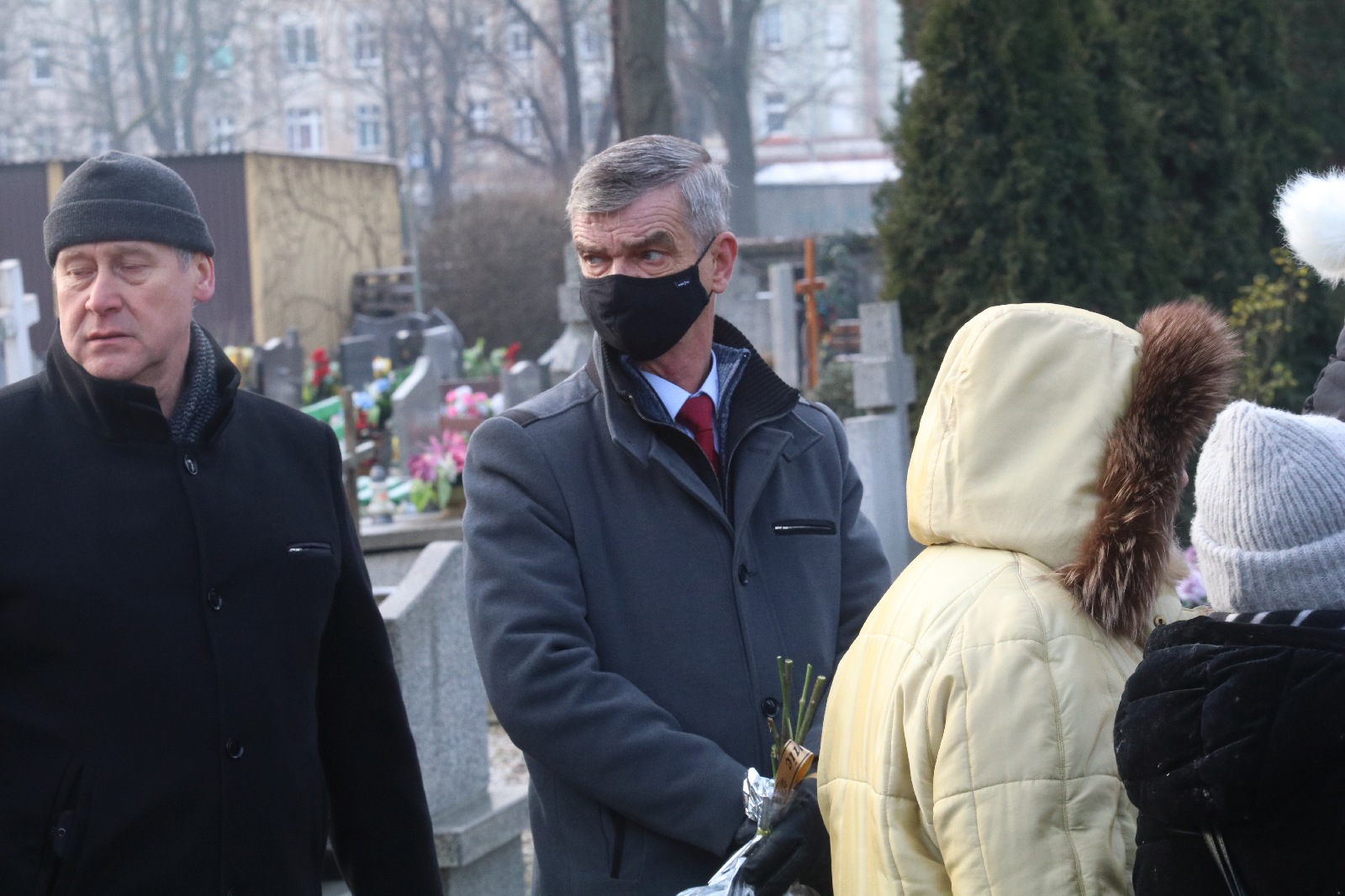 Pogrzeb Zbigniewa Próżnego przewodniczącego Solidarności w ZGM