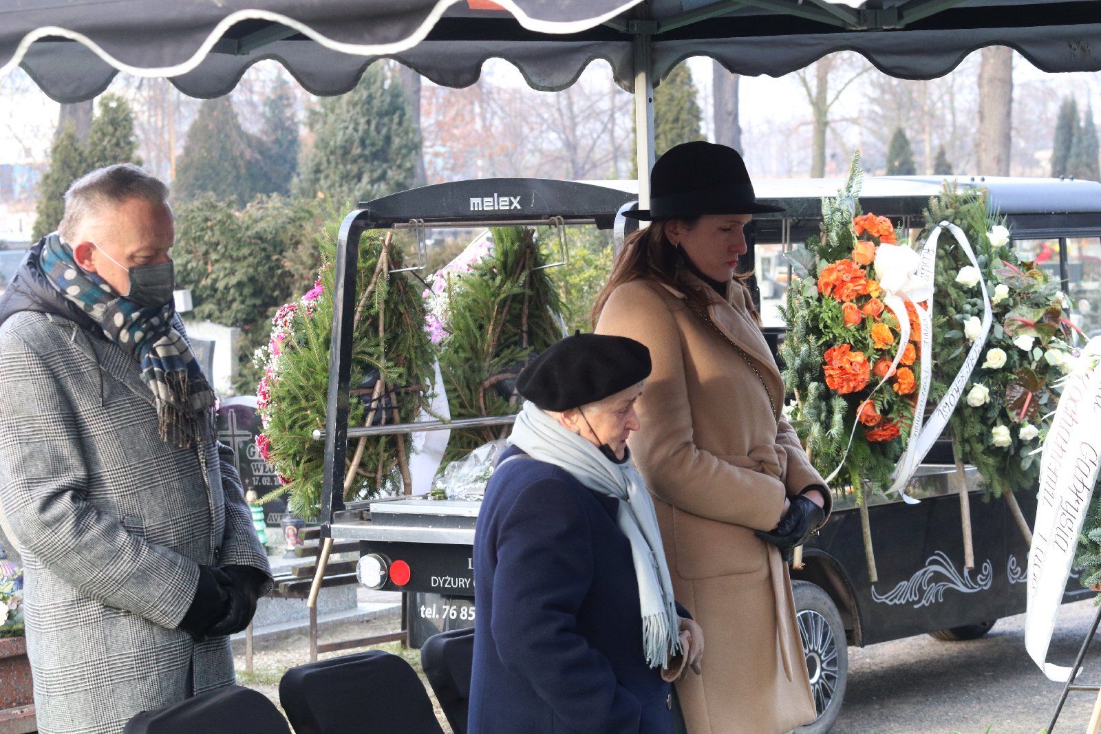 Pogrzeb Zbigniewa Próżnego przewodniczącego Solidarności w ZGM