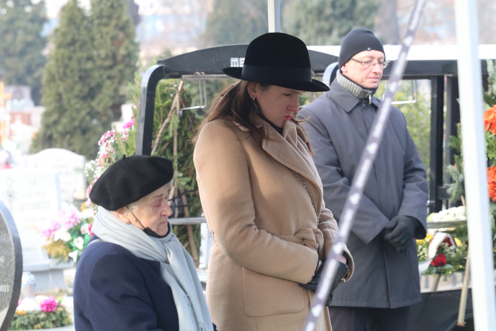 Pogrzeb Zbigniewa Próżnego przewodniczącego Solidarności w ZGM