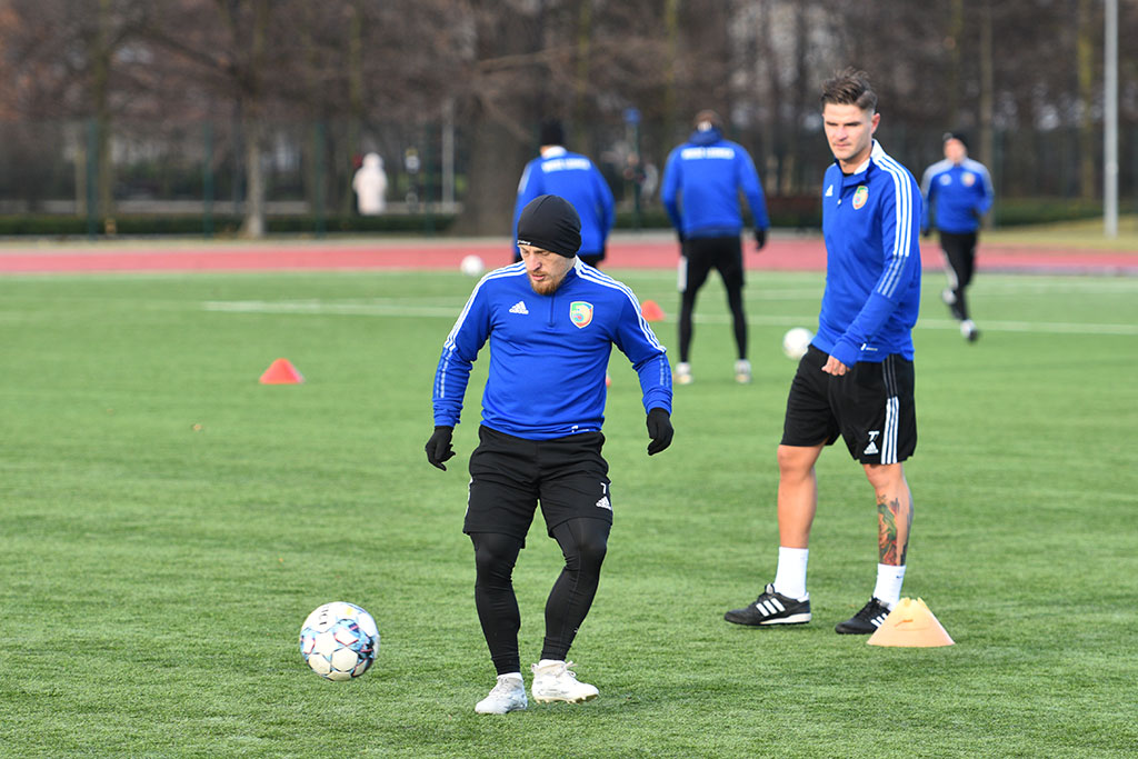 Koniec laby. Pierwszy trening Miedzi w bieżącym roku