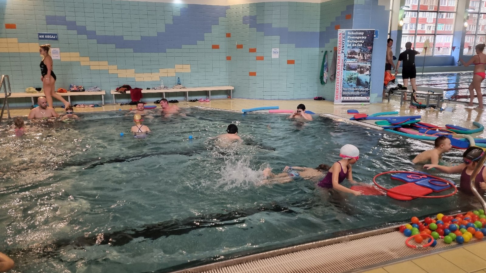 Wodne zabawy na Delfinku dla dzieci i młodzieży