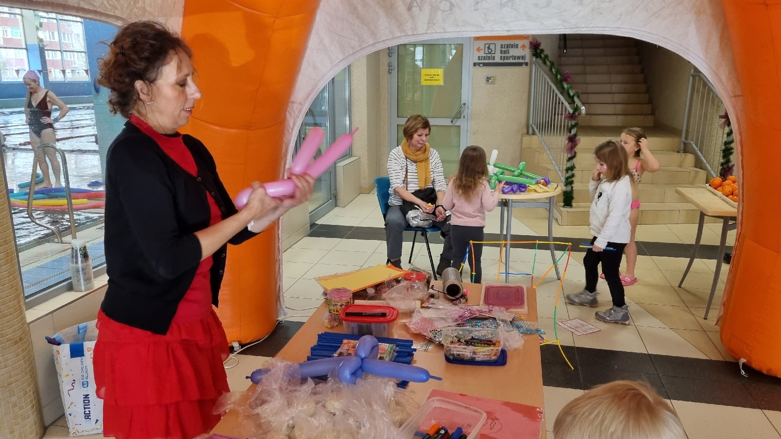 Wodne zabawy na Delfinku dla dzieci i młodzieży