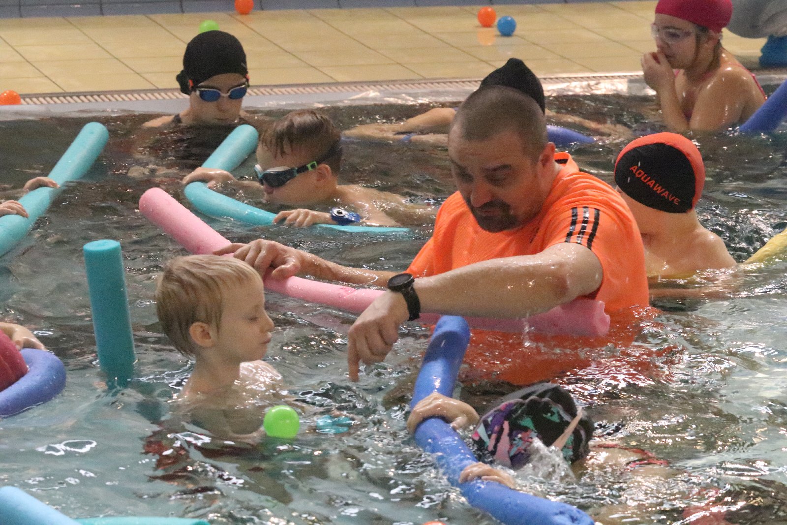 Wodne zabawy na Delfinku dla dzieci i młodzieży