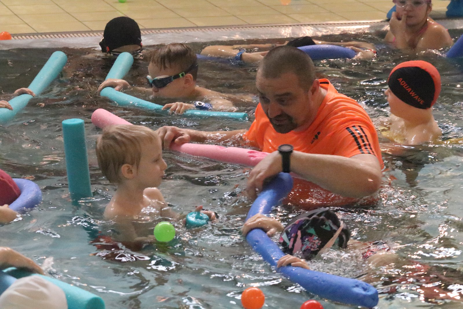 Wodne zabawy na Delfinku dla dzieci i młodzieży