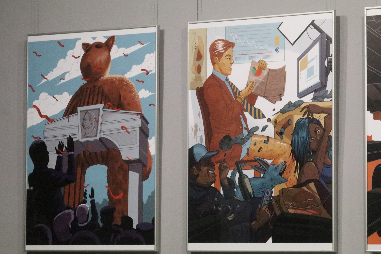 Zobacz prace Adama Wójcickiego w Galerii Satyrykon. Warto