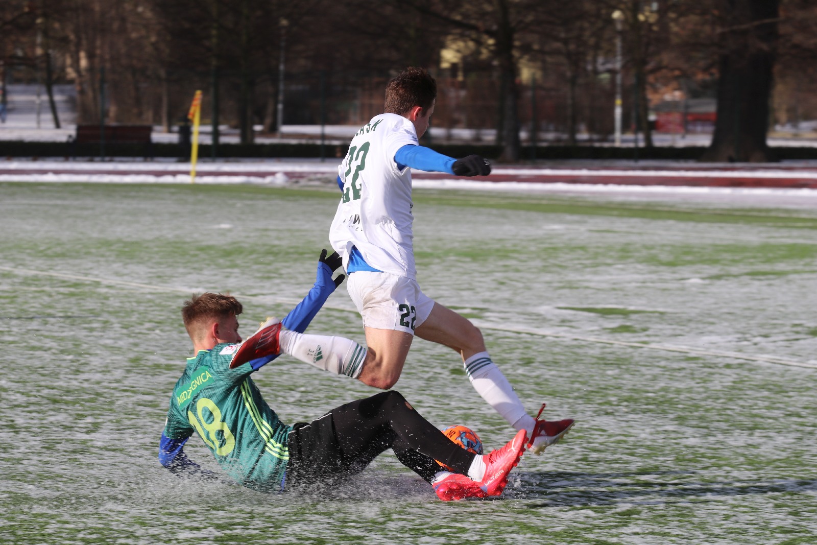Wygrany sparing rezerw Miedzi z młodzieżą Śląska Wrocław
