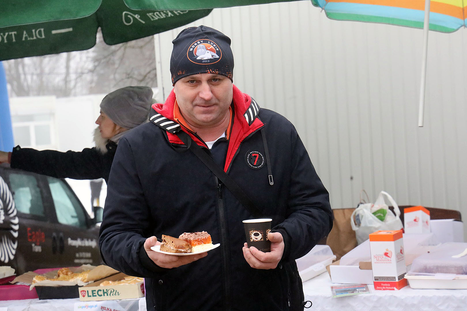 W Krainie Dobrej Energii biegali i morsowali dla Cyprianka