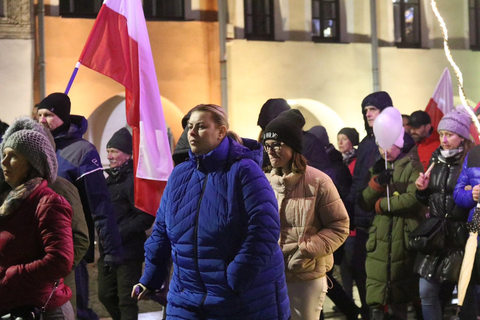 Dwieście osób demonstrowało przeciw „segregacji sanitarnej”