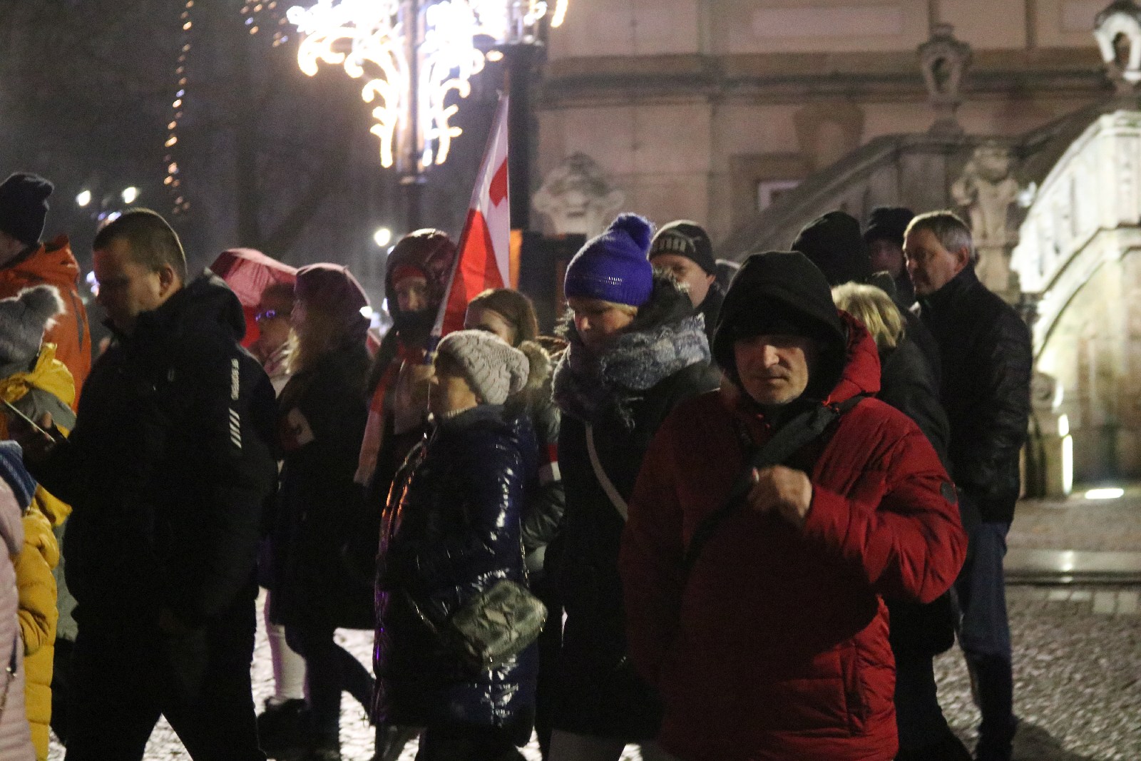 Dwieście osób demonstrowało przeciw „segregacji sanitarnej”