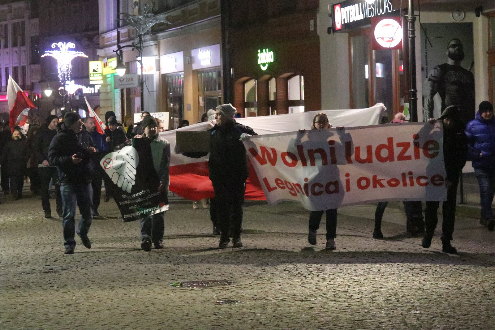 Stop segregacji sanitarnej. Kolejna manifestacja w Legnicy