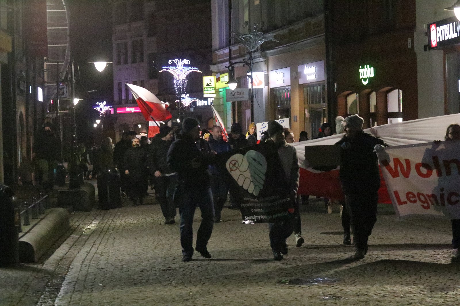 Stop segregacji sanitarnej. Kolejna manifestacja w Legnicy