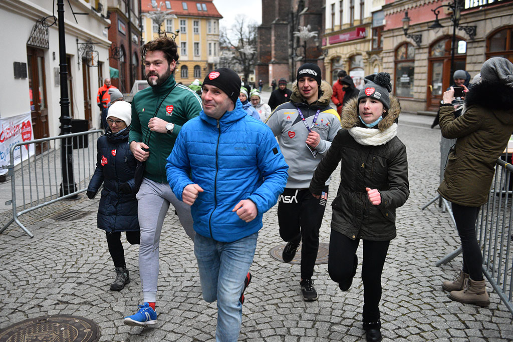 Pobiegli z Serduszkiem dla Wielkiej Orkiestry Świątecznej Pomocy
