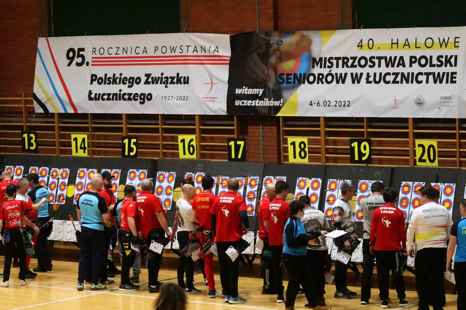 40. Halowe Mistrzostwa Polski Seniorów w Łucznictwie. Dzień 1